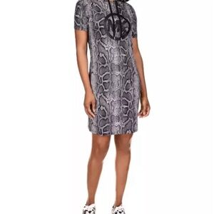 Micheal kors women’s hooded snake print dress